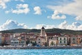 Vodice is a small town on the Adriatic coast in Croatia Royalty Free Stock Photo