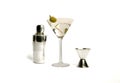 Vodka Martini Cocktail Drink Royalty Free Stock Photo