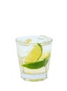 Vodka tonic cocktail