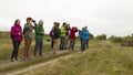 Vogelaars, Birdwatchers Royalty Free Stock Photo