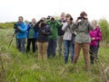 Vogelaars, Birdwatchers Royalty Free Stock Photo