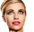 Vogue long lashes Royalty Free Stock Photo