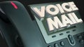 Voice Mail Phone Message Out of Office Words