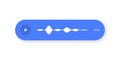 Voice messaging with sound wave and chat notification. Online voice chat, audio message with waveform
