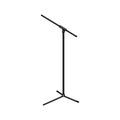 voice microphone stand cartoon vector illustration