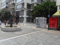 âVoice of Reasonâ party kiosk, Syntagma Square, Athens, Greece