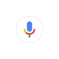 Voice search. Microphone icon for voice search.