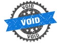 void round grunge stamp. void Royalty Free Stock Photo