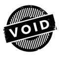 Void rubber stamp