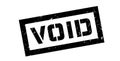 Void rubber stamp