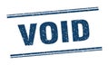 void stamp. void square grunge sign. Royalty Free Stock Photo