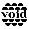 VOID stamp on white background Royalty Free Stock Photo