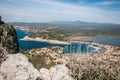 Voidokila bay, Peloponnesus, Greece Royalty Free Stock Photo