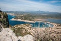 Voidokila bay, Peloponnesus, Greece Royalty Free Stock Photo