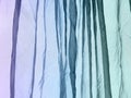 Voile curtain background purple blue green Royalty Free Stock Photo