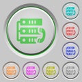 VoIP call push buttons