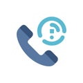 VoIP Icon for Communication Solutions Royalty Free Stock Photo