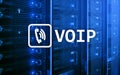 VOIP, Voice over Internet Protocol Royalty Free Stock Photo