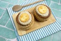 Vol au vent on a table