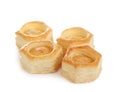 Vol-au-vent pastry shell Royalty Free Stock Photo