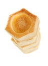 Vol-au-vent pastry shell Royalty Free Stock Photo