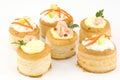 Vol au vent stuffed