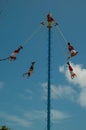 Voladores Royalty Free Stock Photo