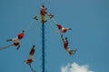 Voladores Royalty Free Stock Photo