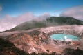 Poas Volcano in Costa Rica Royalty Free Stock Photo