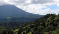 Arenal jungle volcano in Costa Rica Central America volcan active Royalty Free Stock Photo