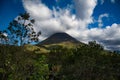 Volcan Arenal dominates the landscape of Lava Trail, Costa Rica