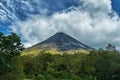 Volcan Arenal At La Fortuna discrict in costa rica Royalty Free Stock Photo