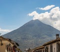 Volcano Agua Guatemala Royalty Free Stock Photo