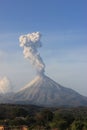 Volcan eruption