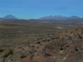 Volcan Misti and Chachani From Far