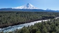 Volcan Osorno Of Puerto Varas In Los Lagos Chile.