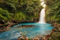 Volcan Tenorio Waterfall in the Jungle in Costa Rica