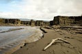 Volcanic ash canyon Vanuatu Royalty Free Stock Photo