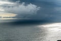 Slow retraction of the sky on a summer afternoon made the view from the volcanic Cape Dyrholaey in Iceland more interesting