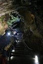 Cave Algar do Carvao, Terceira Royalty Free Stock Photo