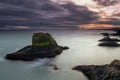 Volcanic cliffs and basalt rocks in Arnarstapi