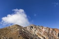 Volcanic clouds from mount Egon