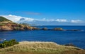 Volcanic coastline in Terceira, Azores