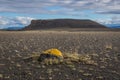 Volcanic crater in Iceland