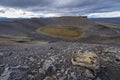 Volcanic crater in Iceland