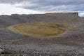 Volcanic crater in Iceland