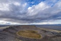 Volcanic crater in Iceland