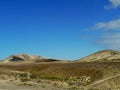 The volcanic desert near Costa Calma