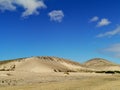 The volcanic desert near Costa Calma