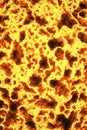 Volcanic infernal hot molten lava texture Royalty Free Stock Photo